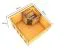 Saunahaus "Anni 3" SET A mit Ofen 9 kW, Farbe: Natur - 369 x 369 cm (B x T), Grundfläche: 13,32 m²