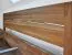 Steckbett / Doppelbett metallfrei Wooden Nature 426, Eiche massiv Natur geölt - 180 x 200 cm (B x L)