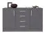 Schlafzimmer Komplett - Set B Hannut, 6-teilig, Farbe: Anthrazit