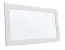 Spiegel Gyronde 27, Kiefer massiv Vollholz, weiß lackiert - 130 x 47 x 2 cm (H x B x T)