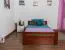 Buche Bett 120 x 200 cm Kirsche Abbildung