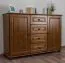Kommode Kiefer massiv Vollholz Eichefarben 007 - Abmessung 100 x 150 x 45 cm (H x B x T)