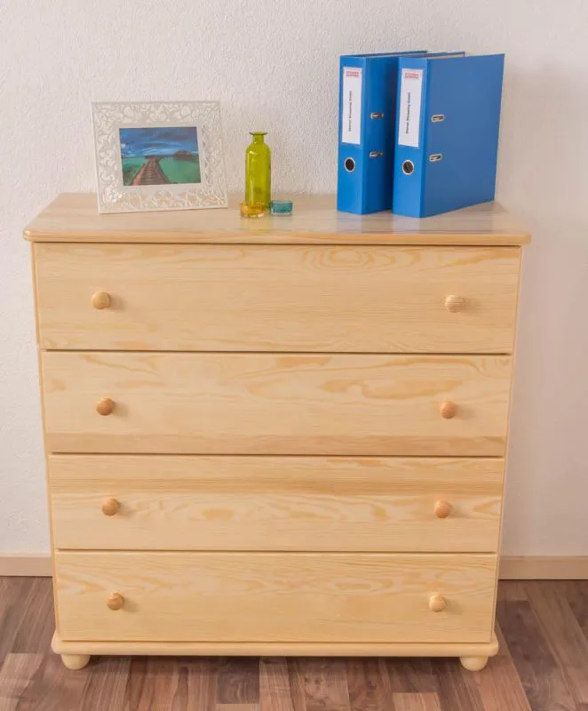 Anrichte, Küchenschrank - Farbe: Natur Abbildung