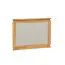 Spiegel Tasman 26 Wildeiche massiv geölt - Abmessungen: 80 x 140 x 2 cm (H x B x T)