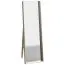 Standspiegel Minnea 42, Farbe: Eiche - Abmessungen: 160 x 50 x 10 cm (H x B x T)