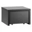 Jugendzimmer - Lowboard Marincho 30, Farbe: Schwarz - Abmessungen: 35 x 54 x 53 cm (H x B x T)