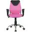 Kinder- und Jugendschreibtischstuhl Apolo 93, Farbe: Pink / Schwarz, mit strapazierfähigen Mesh Bezug