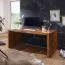 Stabiler Bürotisch aus Sheesham Massivholz Mocovi 02, Farbe: Sheesham - Abmessungen: 80 x 140 cm (B x T), mit abgerundeten Ecken & massiven Standbeinen