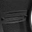 Ergonomischer Schreibtischstuhl Apolo 63, Farbe: Schwarz / Chrom, mit atmungsaktiver Rückenlehne