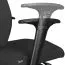 Ergonomischer Bürostuhl Apolo 62, Farbe: Schwarz / Chrom, mit einstellbarer Sitzhärte
