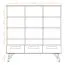 Vitrine Masterton 15 Wildeiche massiv geölt - Abmessungen: 140 x 136 x 45 cm (H x B x T)