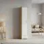 Schrank Kavieng 23, Farbe: Eiche / Weiß - Abmessungen: 200 x 40 x 40 cm (H x B x T)