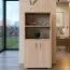 Kommode Garut 13, Farbe: Sonoma Eiche - Abmessungen: 118 x 80 x 40 cm (H x B x T)