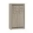 Kommode Kundiawa 07, Farbe: Sonoma Eiche hell / Sonoma Eiche dunkel - Abmessungen: 140 x 80 x 40 cm (H x B x T)