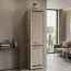 Schrank Kundiawa 34, Farbe: Sonoma Eiche hell / Sonoma Eiche dunkel - Abmessungen: 200 x 50 x 40 cm (H x B x T)