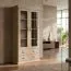 Vitrine Wewak 24, Farbe: Sonoma Eiche - Abmessungen: 200 x 95 x 42 cm (H x B x T)