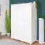 Kleiderschrank weiß massiv
