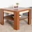 Couchtisch Pasuruan 17, Farbe: Nuss / Ahorn - Abmessungen: 67 x 67 x 50 cm (B x T x H)