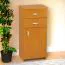 Kommode Kebumen 08, Farbe: Erle - Abmessungen: 90 x 40 x 40 cm (H x B x T)