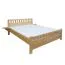 Doppelbett / Gästebett Buche massiv Vollholz natur 108, inkl. Lattenrost - Abmessung 160 x 200 cm