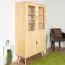 Vitrine Kiefer massiv natur Aurornis 26 - Abmessungen: 166 x 96 x 40 cm (H x B x T)