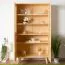 Vitrine Kiefer massiv natur Aurornis 26 - Abmessungen: 166 x 96 x 40 cm (H x B x T)