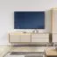 TV-Unterschrank | Farbe: Eiche / Kaschmir | 52,9 x 40 x 160,1 cm | 2 Schubladen | 2 Türen | 2 Fächer | Tamino 04 | Push to Open | ABS-Kantenschutz
