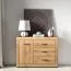 Kommode / Sideboard Athens 05 | 3 Schubladen | Maße: 116 x 40 x 85 cm | Farbe: Eiche Evoke | 1 Tür | Soft-Close | leiser Türschließmechanismus