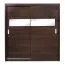 180 cm breiter Kleiderschrank mit 6 Fächern und 2 Türen | Farbe: Wenge-Optik Abbildung