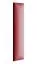 Polsterpaneele, 10er Set, Farbe: Rot, Bezug: Kunstleder, Maße: 60 x 15 cm