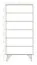 Regal Masterton 21 Wildeiche massiv geölt - Abmessungen: 185 x 91 x 45 cm (H x B x T)