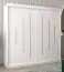 Schiebetürenschrank / Kleiderschrank Pilatus 05, Farbe: Weiß matt - Abmessungen: 200 x 200 x 62 cm (H x B x T)