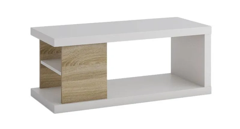 Couchtisch Farbe: Sonoma Eiche 55x100x41 cm Abbildung