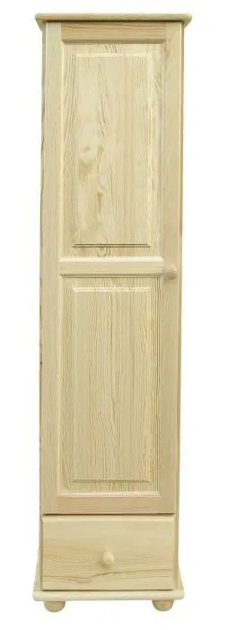 Echtholz Schrank, Farbe: Natur 195x45x59 cm Abbildung