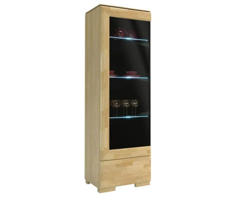 Vitrinenschrank, Breite: 61 cm Abbildung