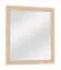 Spiegel Ainsa 17, Farbe: Eiche Braun - 70 x 65 x 2 cm (H x B x T)