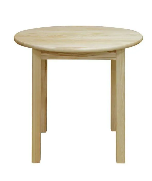 Esszimmertisch 60x60 cm Kiefer massiv, Farbe: Natur Abbildung