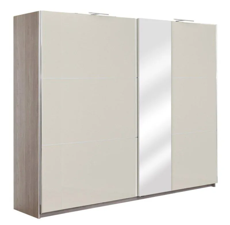 Kleiderschrank beige hochglanz Abbildung