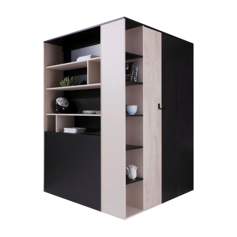 Schlafzimmer - Eckkleiderschrank begehbar Abbildung