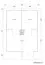 Gartenhaus Scharnock 07 inkl. Fußboden - 70 mm Blockbohlenhaus, Grundfläche: 24,1 m², Satteldach