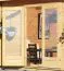 Saunahaus "Anni 1" SET A inkl. Boden mit Ofen 9 kW, Farbe: Natur - 309 x 309 cm (B x T), Grundfläche: 9,3 m²