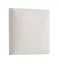 Polsterpaneele, 10er Set, Farbe: Beige, Bezug: Velour, Maße: 38 x 40 cm