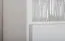 Regal Kiefer massiv Vollholz weiß lackiert Junco 63 - Abmessung 195 x 80 x 42 cm