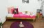 Futonbett Kiefer 90 x 200 cm Eiche