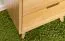 Schreibtisch Eiche massiv natur Aurornis 68 - Abmessungen: 75 x 142 x 55 cm (H x B x T)