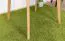 Schreibtisch Eiche massiv natur Aurornis 63 - Abmessungen: 75 x 96 x 40 cm (H x B x T)