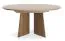 Esstisch ausziehbar | runder Speisetisch | 120-160 x 120 x 76 cm | ausziehbar auf 160 cm | Esszimmertisch | Farbe Nuss | ABS-Kanten | Belladere 09