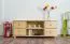 TV-Lowboard Massivholz Farbe: Natur 55x136x47 cm Abbildung