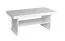 Beistelltisch Couchtisch Farbe: Weiß 53x125x65 cm Abbildung