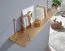 Wandregal aus Mango Massivholz, Farbe: Mango - Abmessungen: 25 x 100 x 22 cm (H x B x T)
